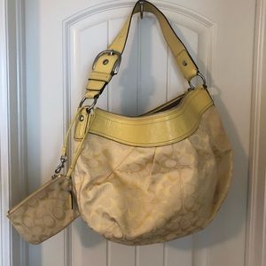 Coach hobo & wristlet